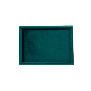 Velvet Jewellery Tray Showcase Display Organizer Rings Earrings Necklaces Bracelet Watches Vintage Buttons Box